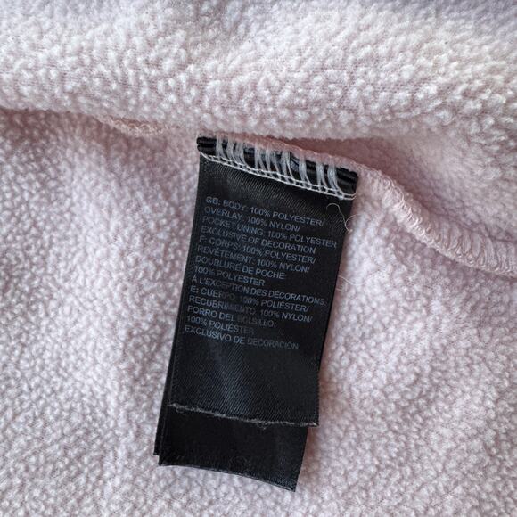 The North Face Denali Fleece Girls Youth S 7-8 Full Zip Jacket Pink/Black - Picture 10 of 10